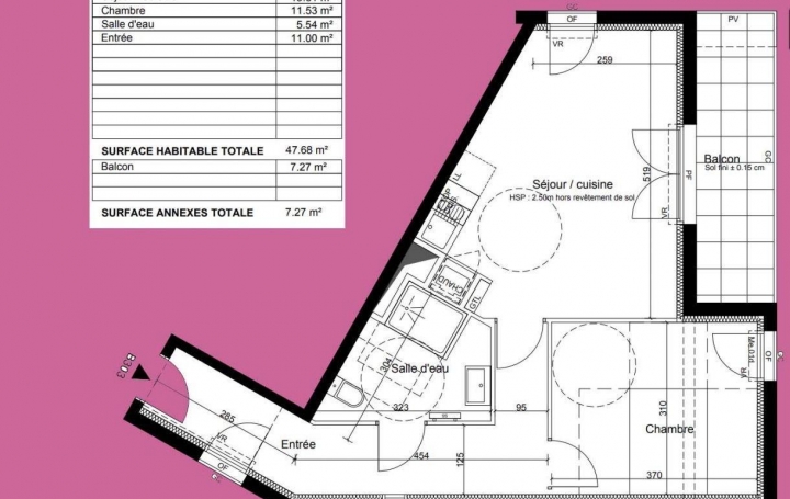  Annonces GIRONDE Apartment | CENON (33150) | 48 m2 | 231 000 € 